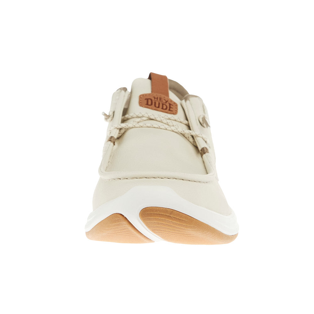 Hey Dude Men's Wally Drift Classic Silver Birch Sneaker