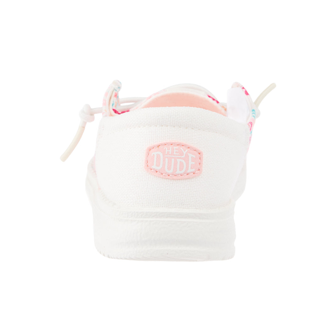 Hey Dude Wendy Funk Toddler Spring Floral Petal Pink Slip-On