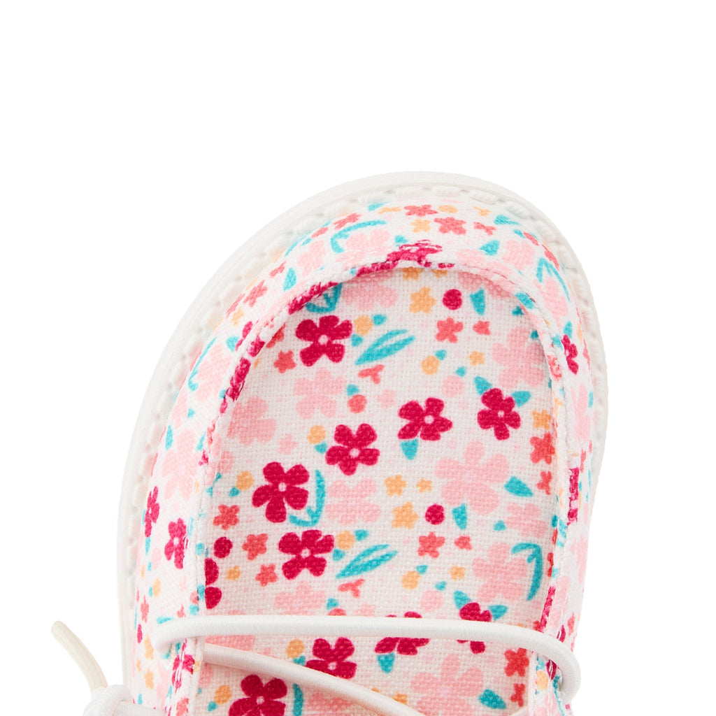 Hey Dude Wendy Funk Toddler Spring Floral Petal Pink Slip-On