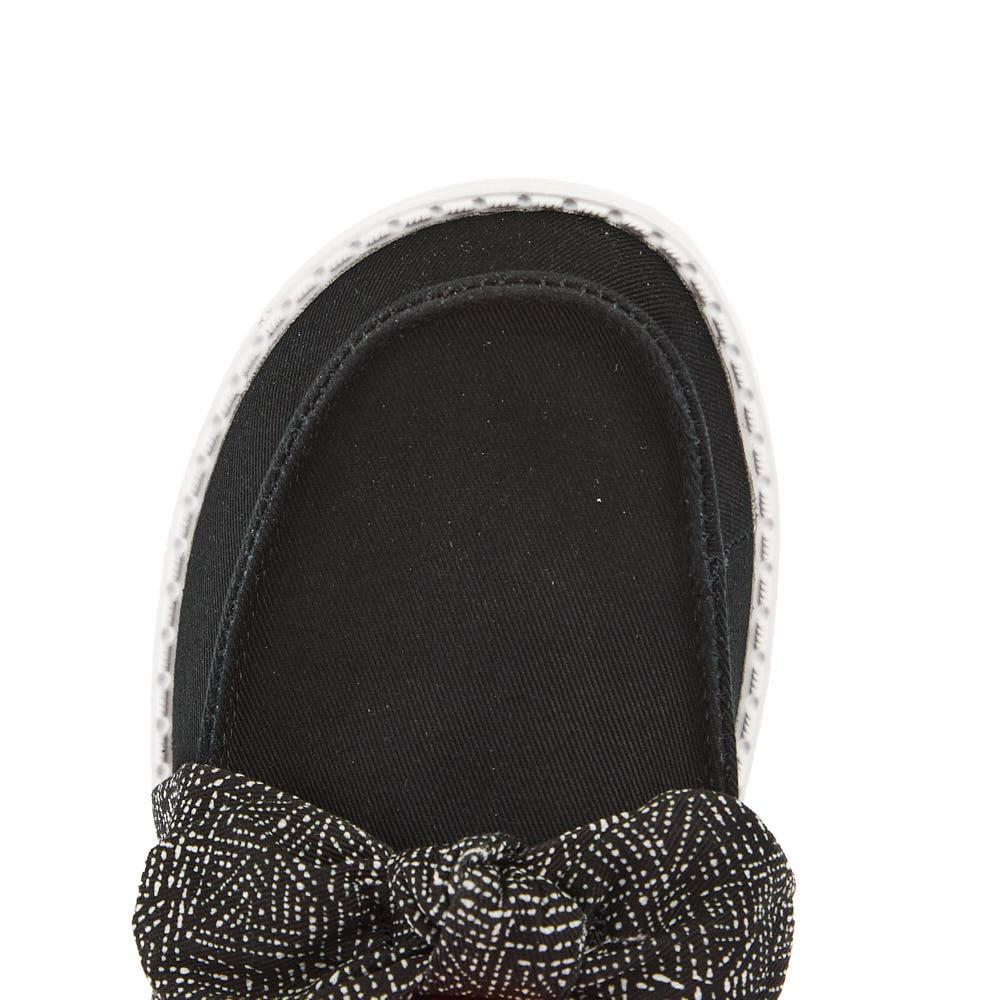 Hey Dude Women`s Black Wendy Bow Casual