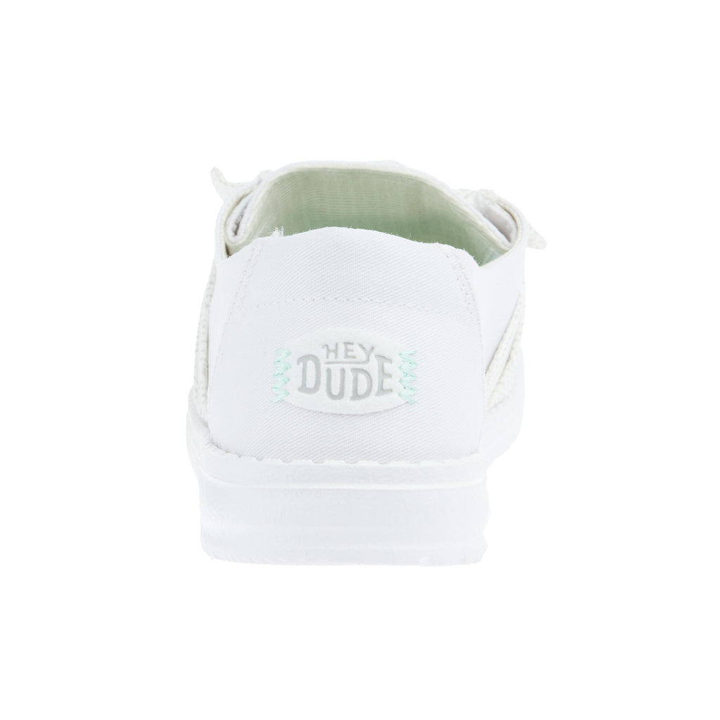 Hey Dude Women`s White Wendy Bow Casual
