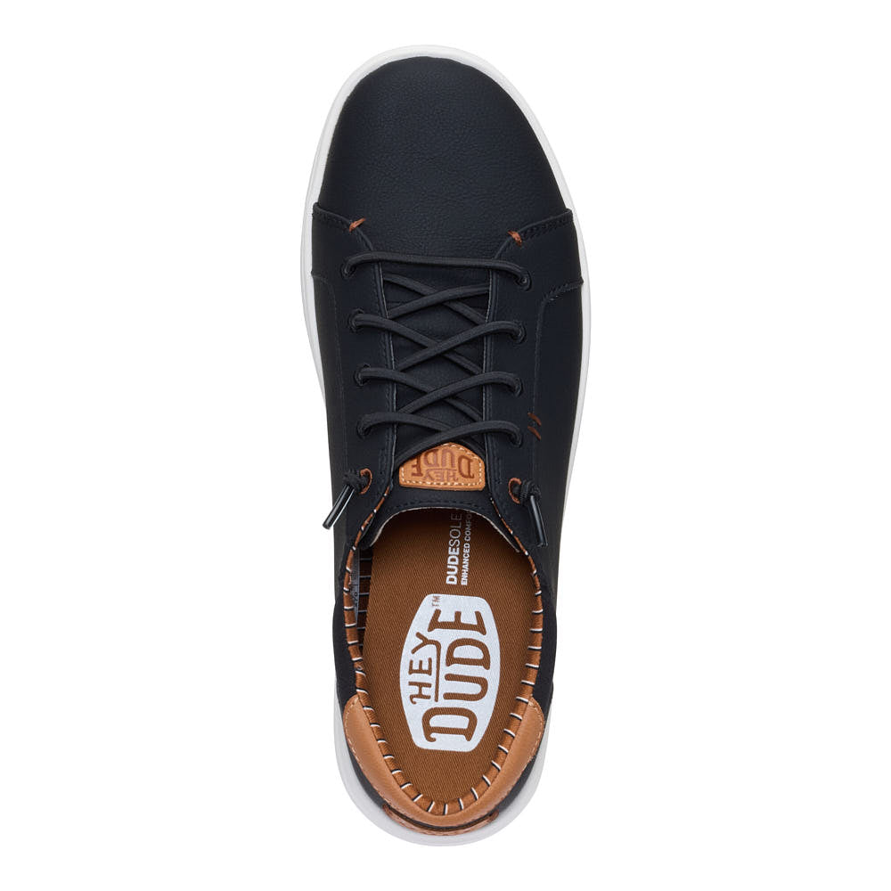 Hey Dude Men's Paul Pro Classic Black Casual