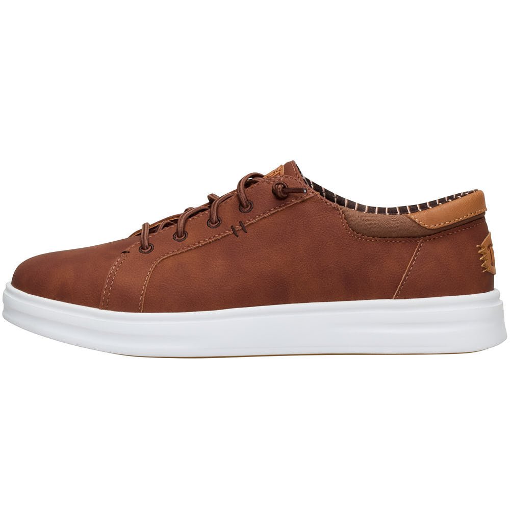Hey Dude Men's Paul Pro Classic Cognac Casual