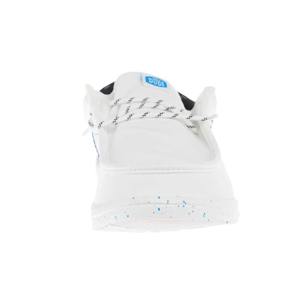 Hey Dude Men's Wally Funk Jersey Jacquard White Casual