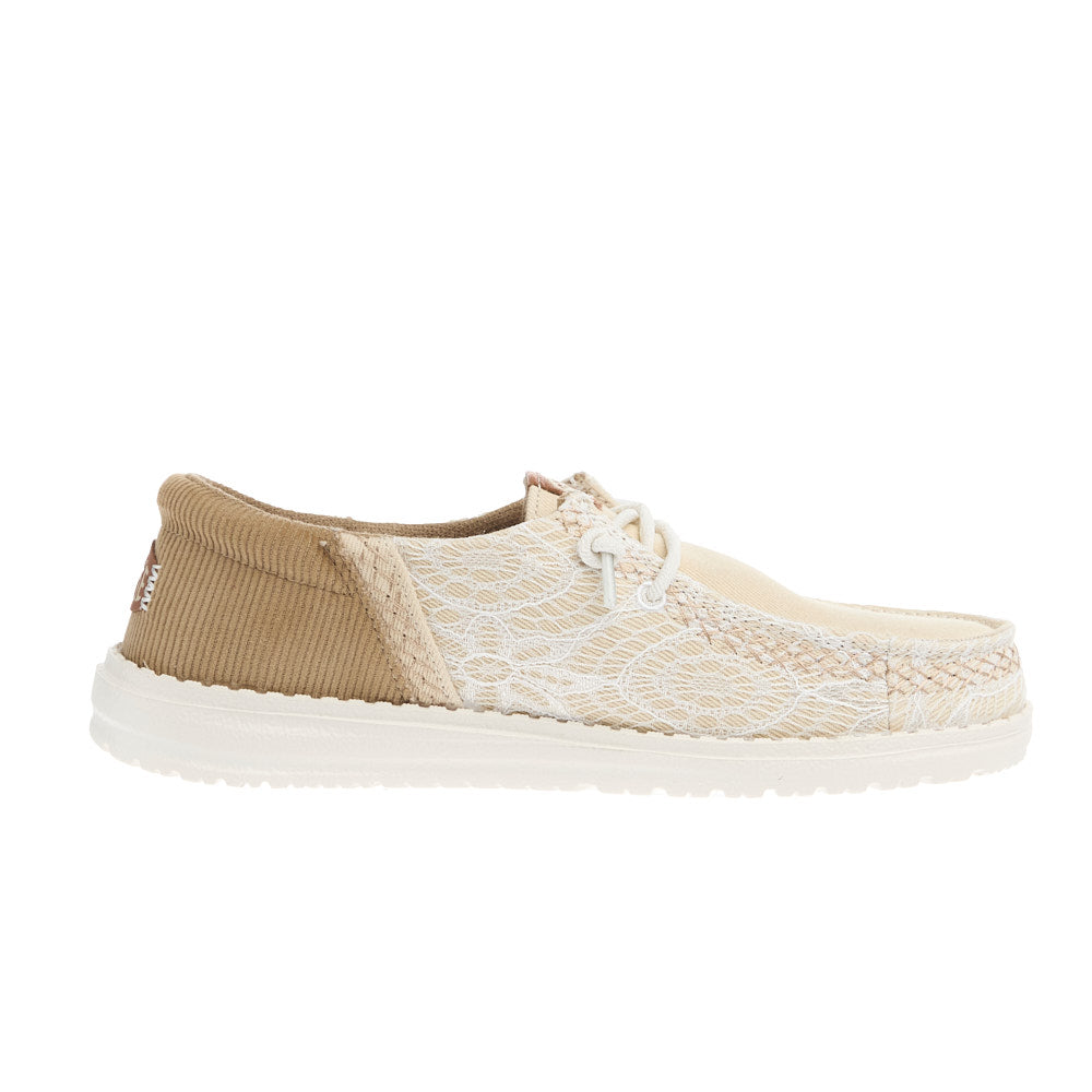 Hey Dude Women's Wendy Funk Patchwork Tan Casual