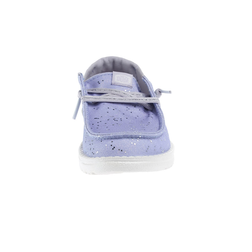 Hey Dude Kid's Wendy Sparkle Surprise Purple Casual Shoe