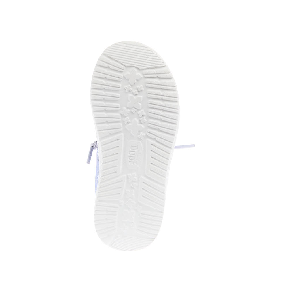 Hey Dude Toddler's Wendy Sparkle Surprise Purple Casual Shoe