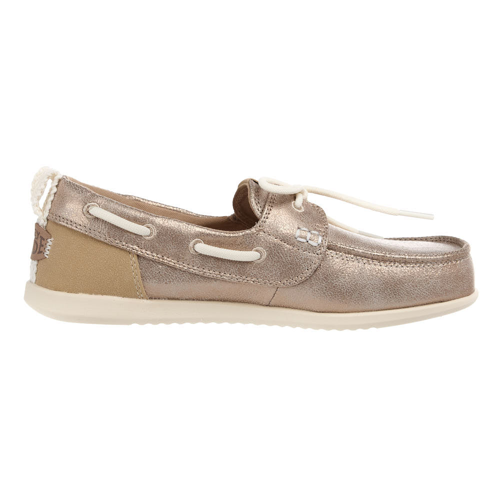 Hey Dude Women's Harbor Breeze Lo Classic Platinum