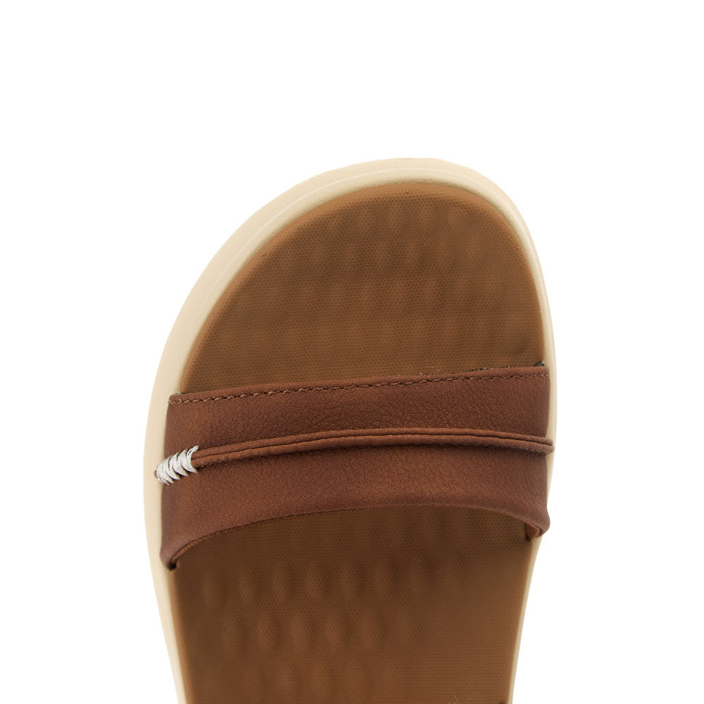 Hey Dude Women's Austin Slide Classic Cognac Sandal