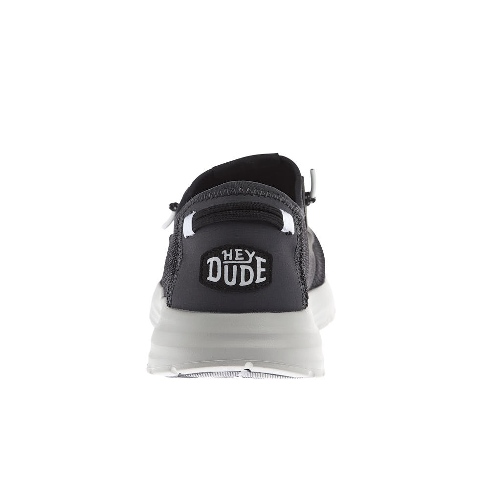 Hey Dude Men's Sirocco Stretch Sox Black Multi Casual Shoe