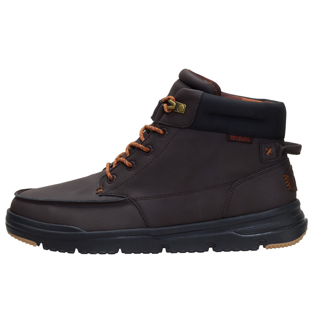 Hey Dude Men's Bradley II Chocolate Lace Up