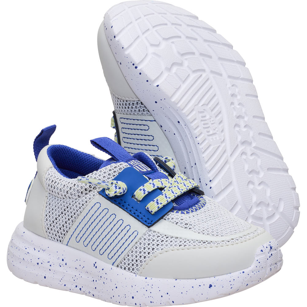 Hey Dude Toddler's Sirocco Play Blue and Grey Stretch Sox