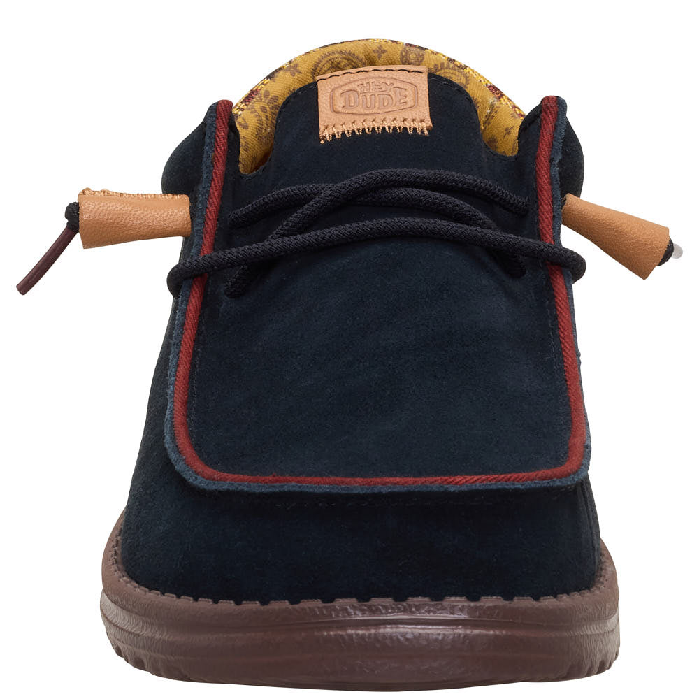 Hey Dude Men's Wally Funk Teton Black Suede Casual